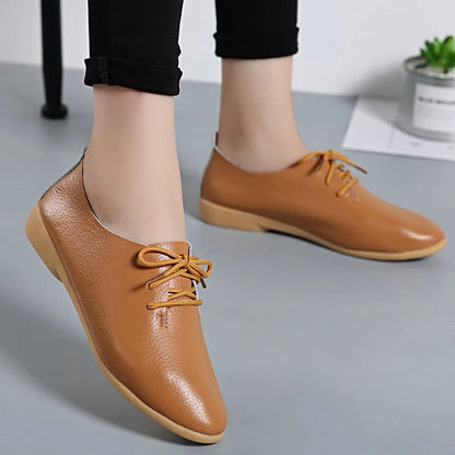 Mocassins Derbies Femme en Cuir - Atelier Chaussure