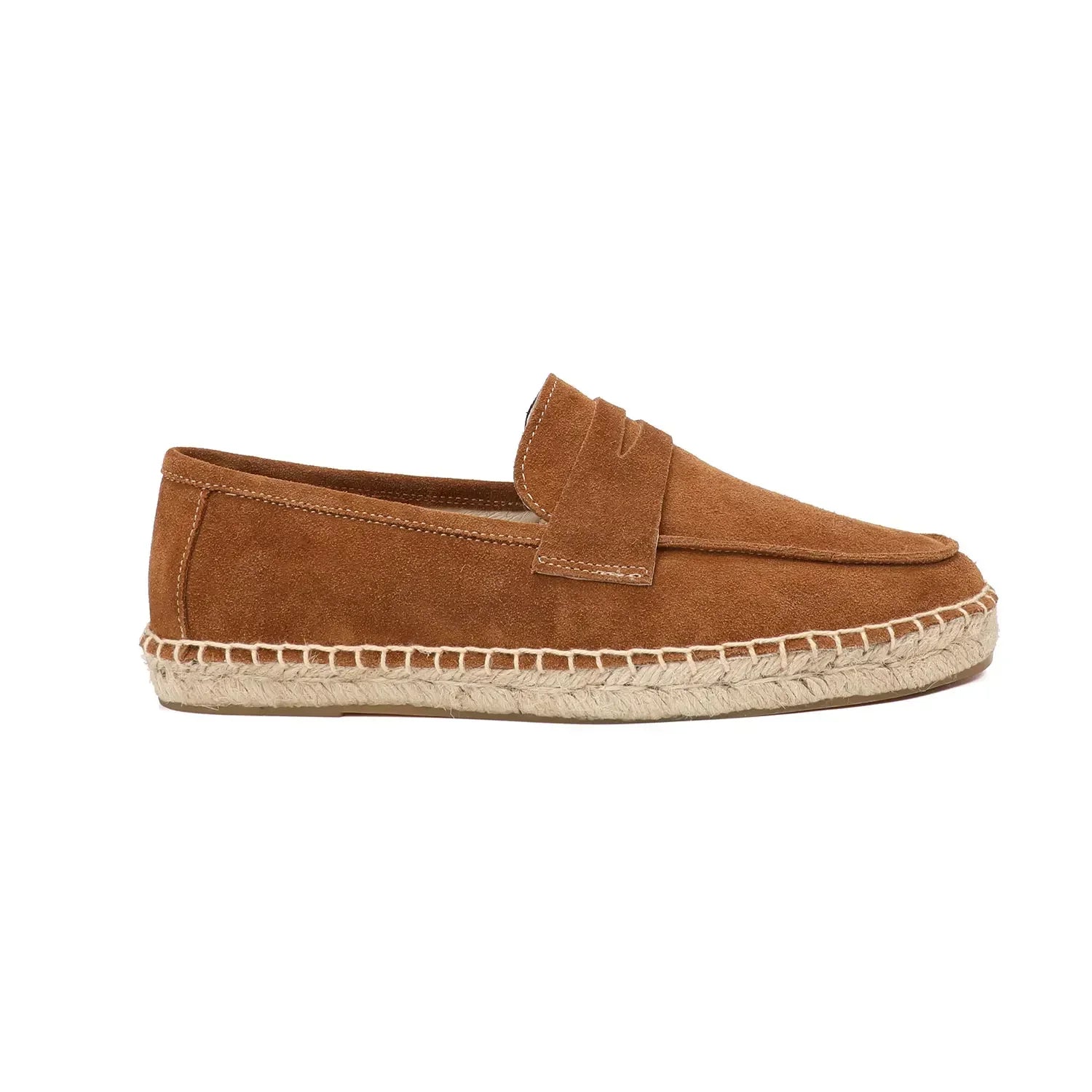Mocassins Espadrilles en Daim - Confort et Décontractée - Atelier Chaussure
