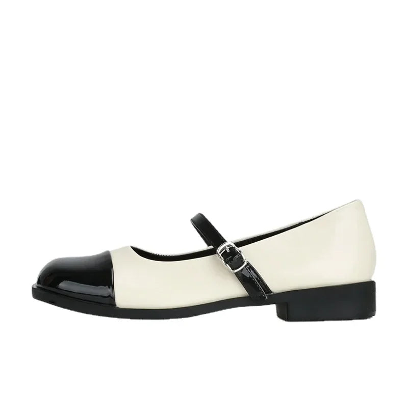 Mocassins Femme Bicolores Flexibles - Moderne et Confort - Atelier Chaussure
