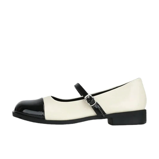 Mocassins Femme Bicolores Flexibles - Moderne et Confort - Atelier Chaussure