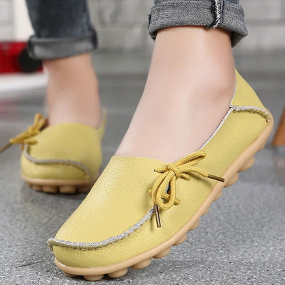 Mocassins Femme Chic avec Nœud Décoratif - Atelier Chaussure