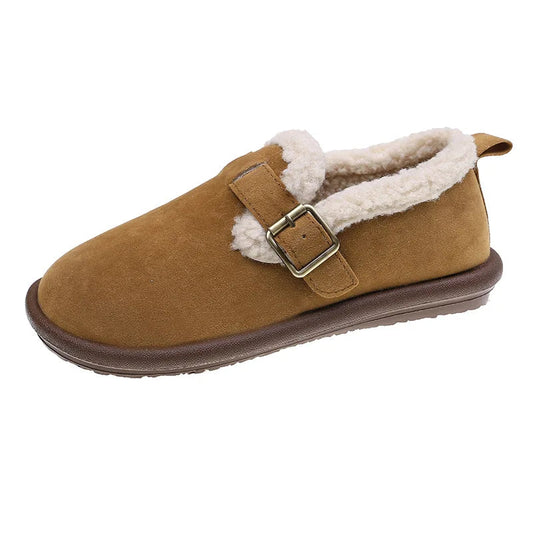 Mocassins Femme Doublés en Fourrure – Chaleur et Confort - Atelier Chaussure