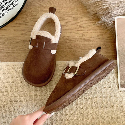 Mocassins Femme Doublés en Fourrure – Chaleur et Confort - Atelier Chaussure