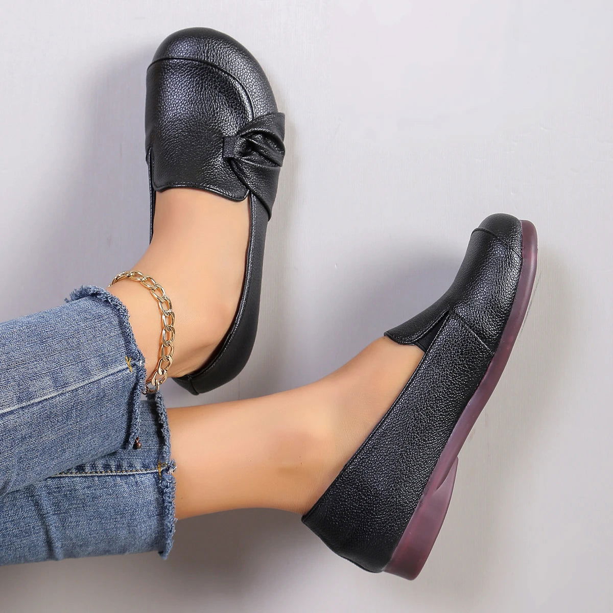 Mocassins Femme – Légère et Pratique - Atelier Chaussure