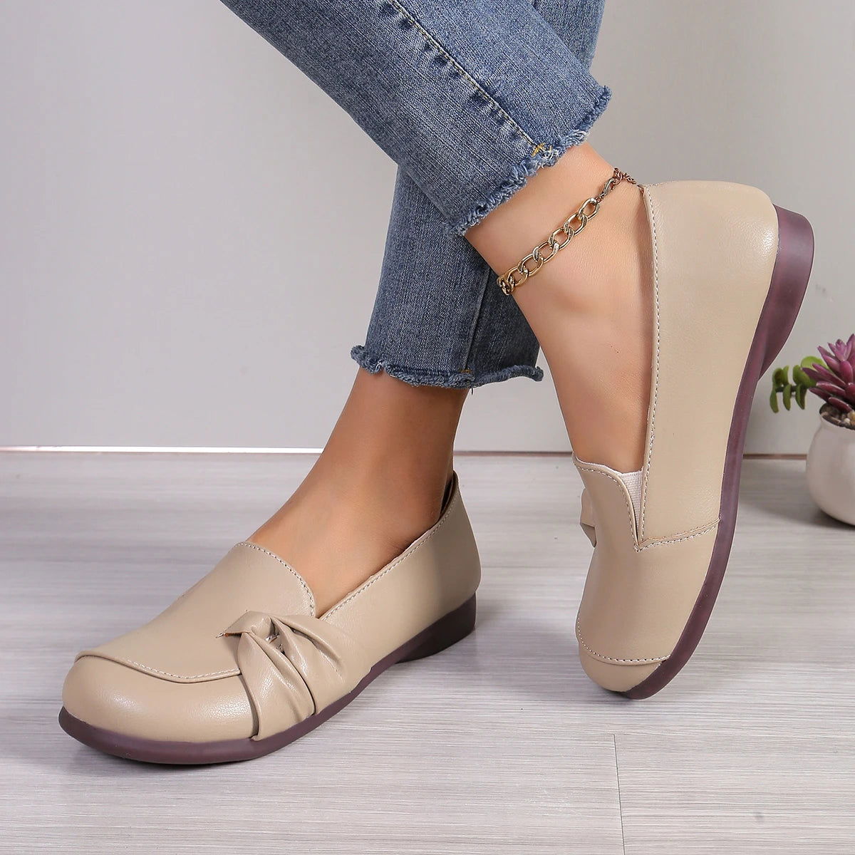 Mocassins Femme – Légère et Pratique - Atelier Chaussure