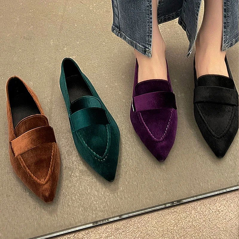 Mocassins Femme Pointus – Raffinement et Modernité - Atelier Chaussure