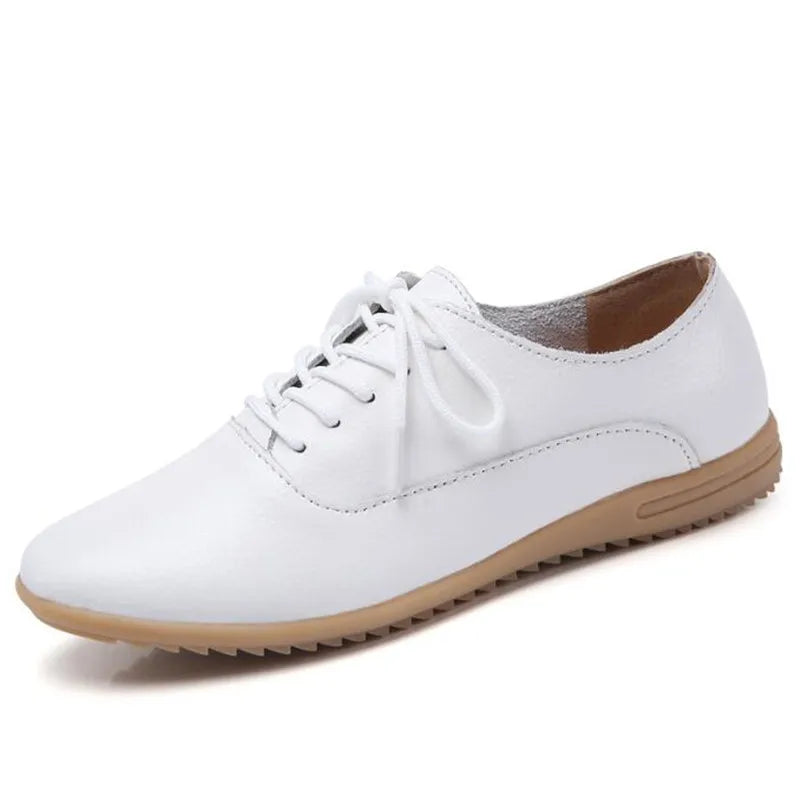 Mocassins Femme Respirants à Lacets - Atelier Chaussure