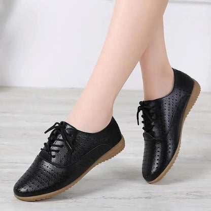 Mocassins Femme Respirants à Lacets - Atelier Chaussure