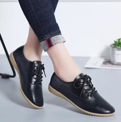 Mocassins Femme Respirants à Lacets - Atelier Chaussure