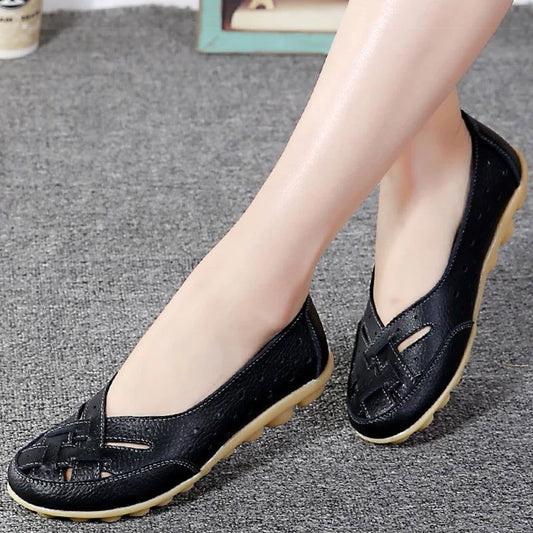 Mocassins Femme Souple & Décontractés en Cuir - Atelier Chaussure