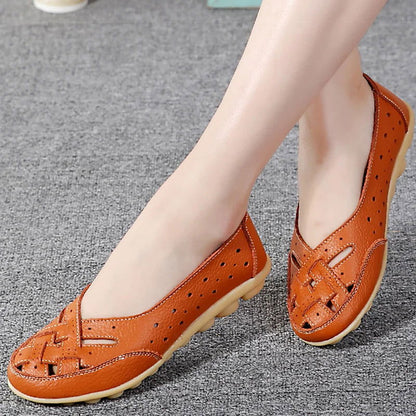 Mocassins Femme Souple & Décontractés en Cuir - Atelier Chaussure