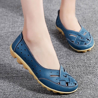 Mocassins Femme Souple & Décontractés en Cuir - Atelier Chaussure