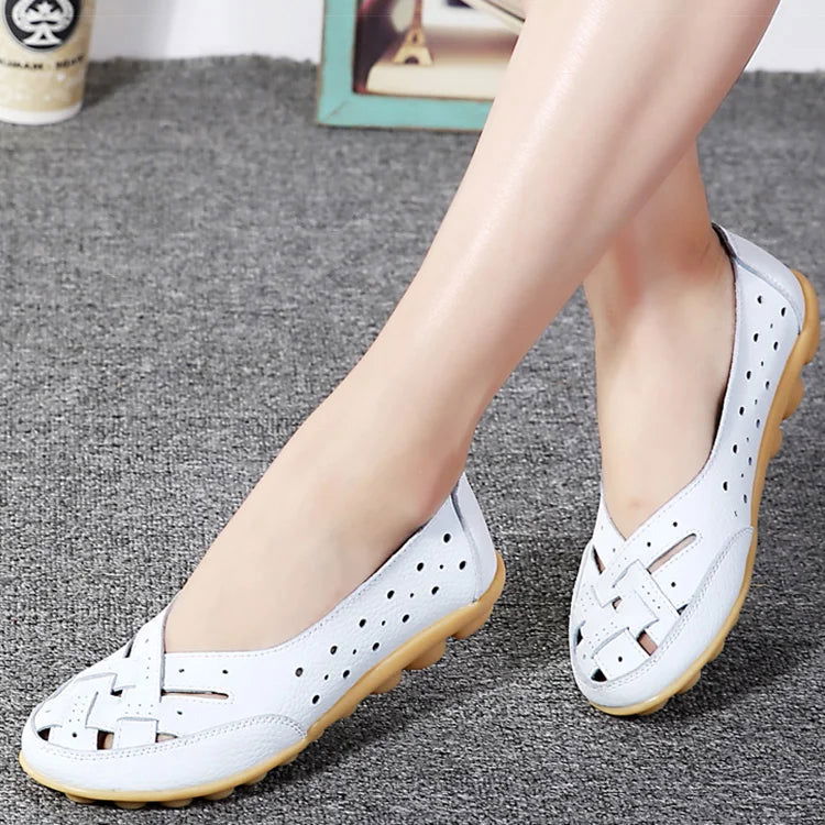 Mocassins Femme Souple & Décontractés en Cuir - Atelier Chaussure
