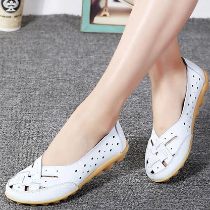 Mocassins Femme Souple & Décontractés en Cuir - Atelier Chaussure