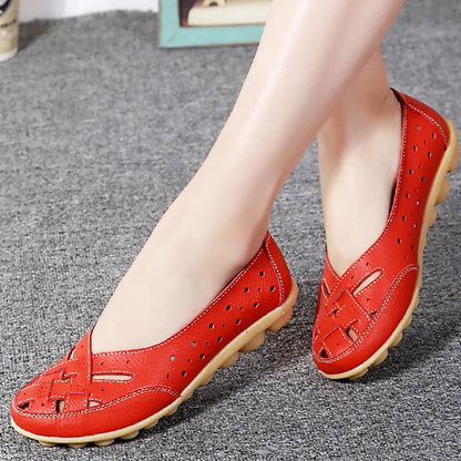 Mocassins Femme Souple & Décontractés en Cuir - Atelier Chaussure