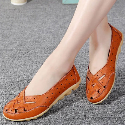 Mocassins Femme Souple & Décontractés en Cuir - Atelier Chaussure