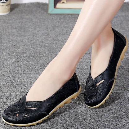 Mocassins Femme Souple & Décontractés en Cuir - Atelier Chaussure