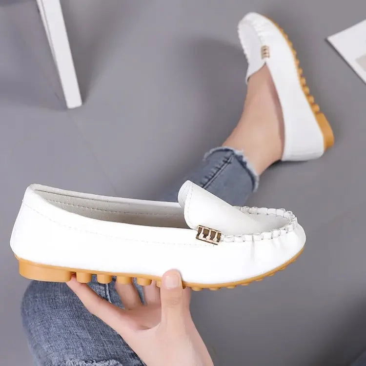 Mocassins Femme en Denim - Style Décontracté et Confort - Atelier Chaussure