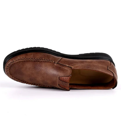 Mocassins Homme Confort en Cuir - Atelier Chaussure