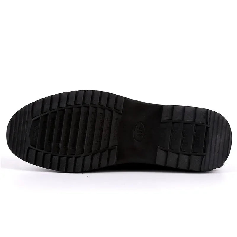 Mocassins Homme Confort en Cuir - Atelier Chaussure