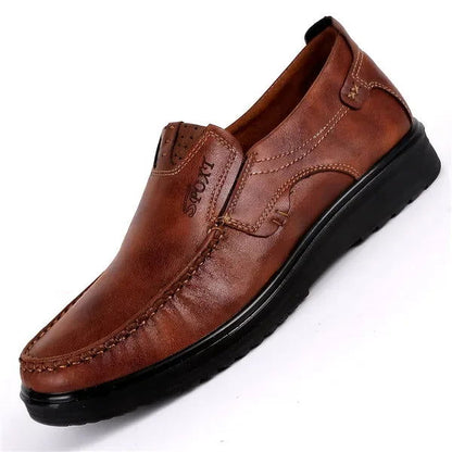 Mocassins Homme Confort en Cuir - Atelier Chaussure