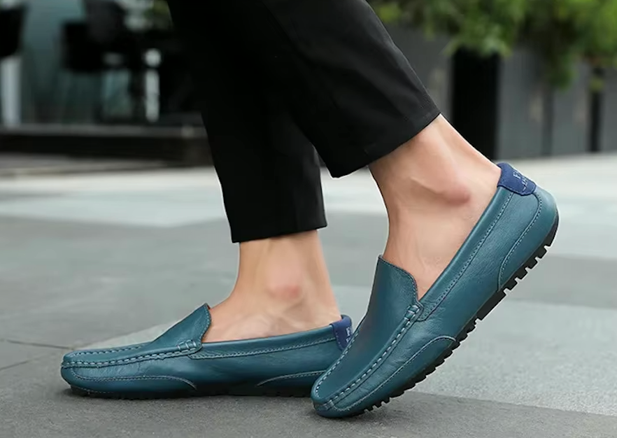 Mocassins Homme Urbain en Cuir Souple - Atelier Chaussure