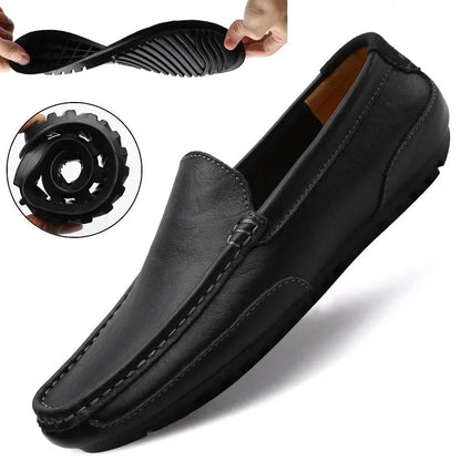 Mocassins Homme Urbain en Cuir Souple - Atelier Chaussure
