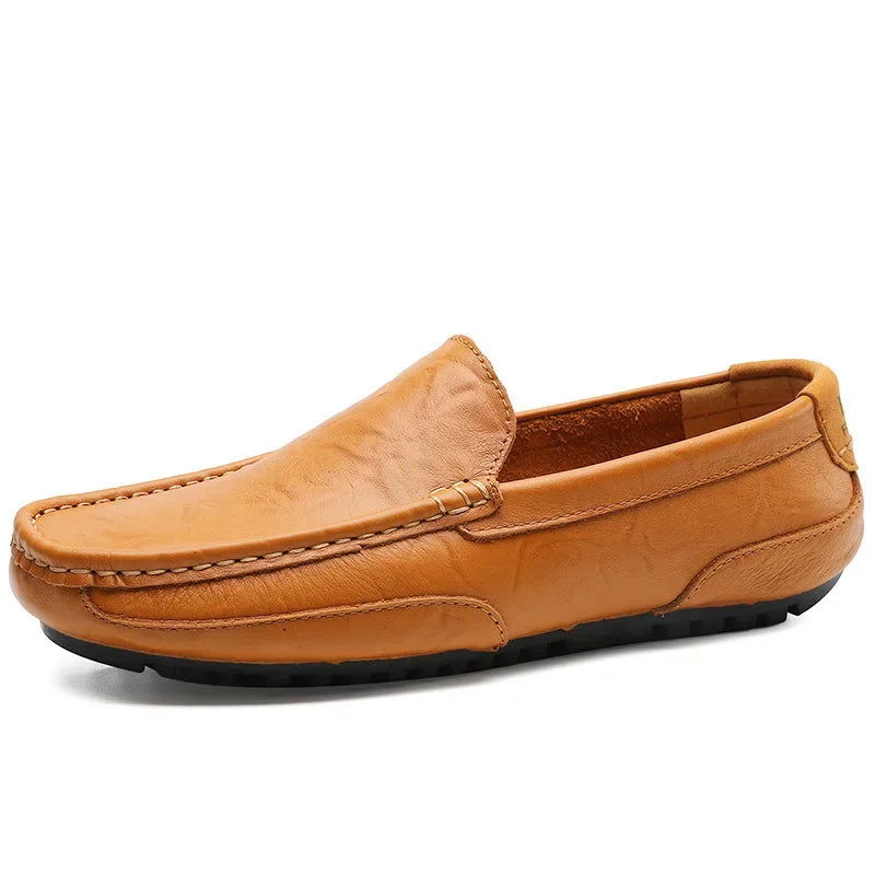 Mocassins Homme Urbain en Cuir Souple - Atelier Chaussure