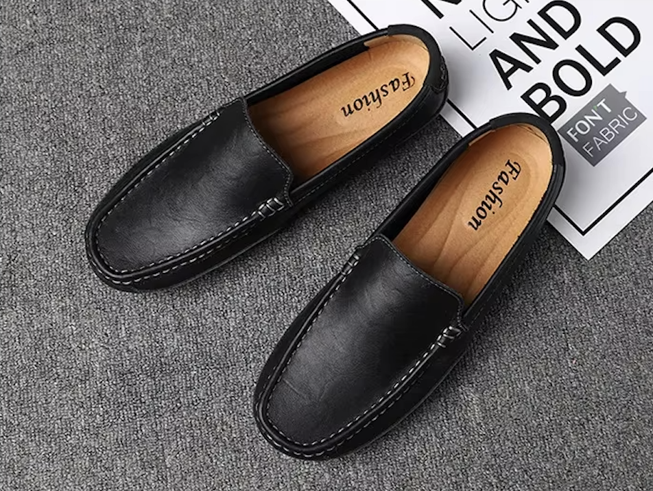 Mocassins Homme Urbain en Cuir Souple - Atelier Chaussure