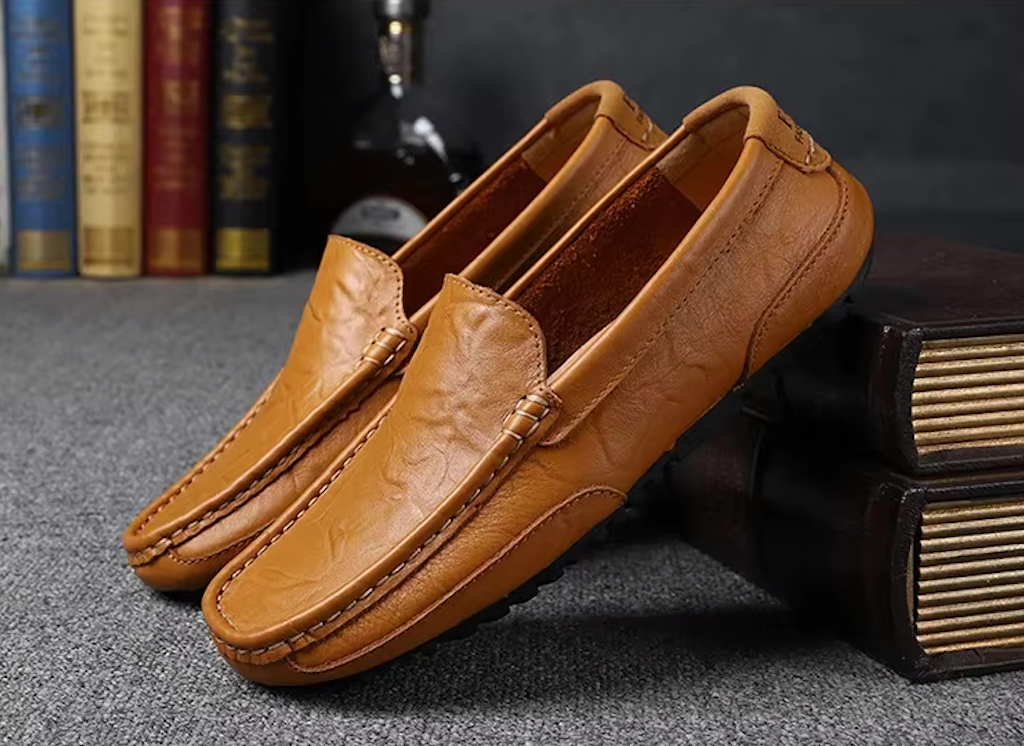 Mocassins Homme Urbain en Cuir Souple - Atelier Chaussure