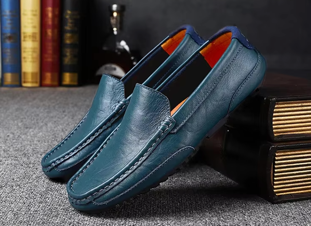 Mocassins Homme Urbain en Cuir Souple - Atelier Chaussure