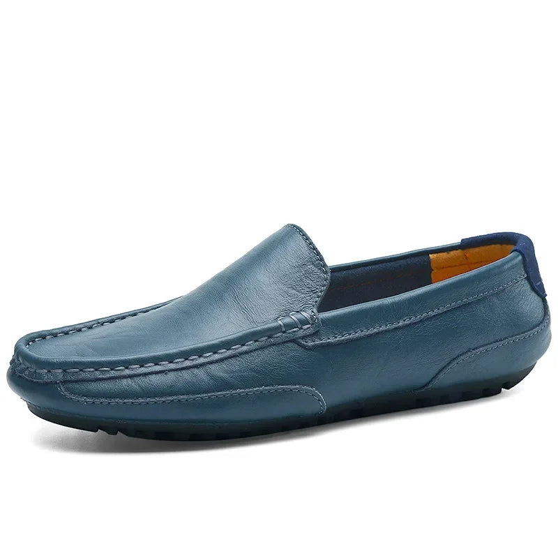 Mocassins Homme Urbain en Cuir Souple - Atelier Chaussure
