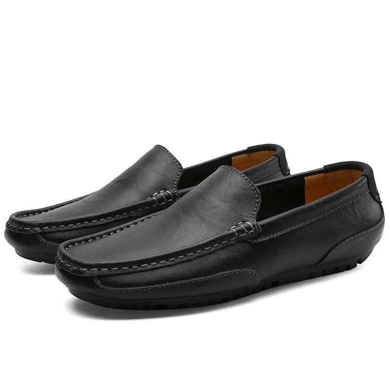 Mocassins Homme Urbain en Cuir Souple - Atelier Chaussure