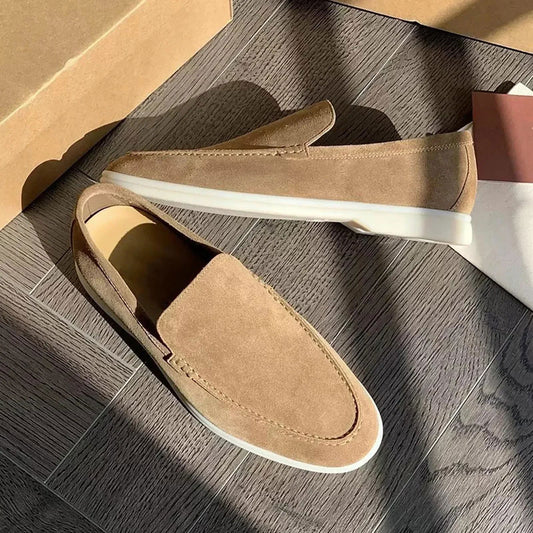 Mocassins Homme Urbain en Daim - Atelier Chaussure