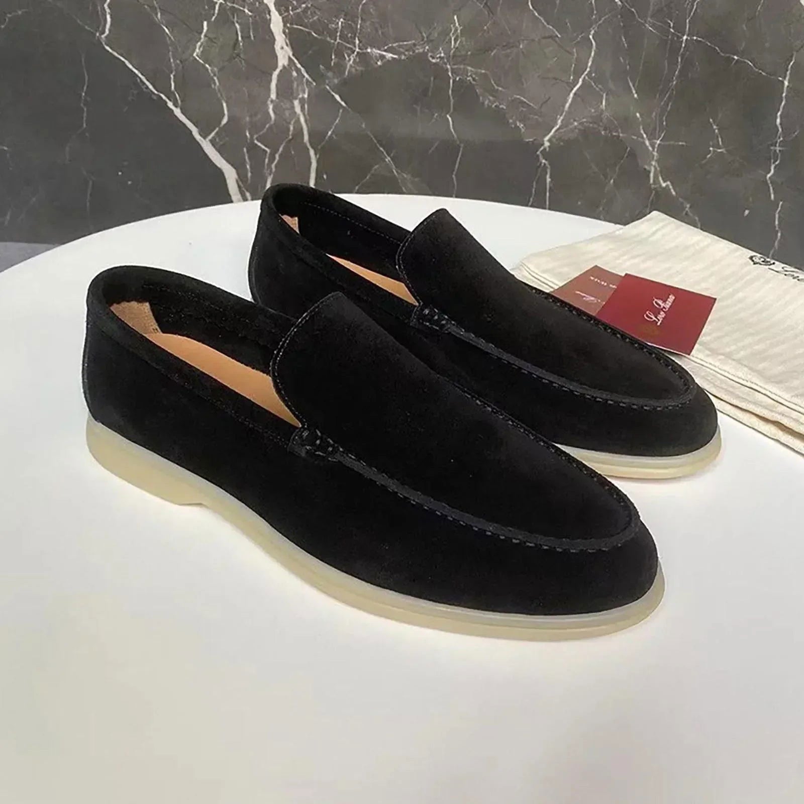 Mocassins Homme Urbain en Daim - Atelier Chaussure