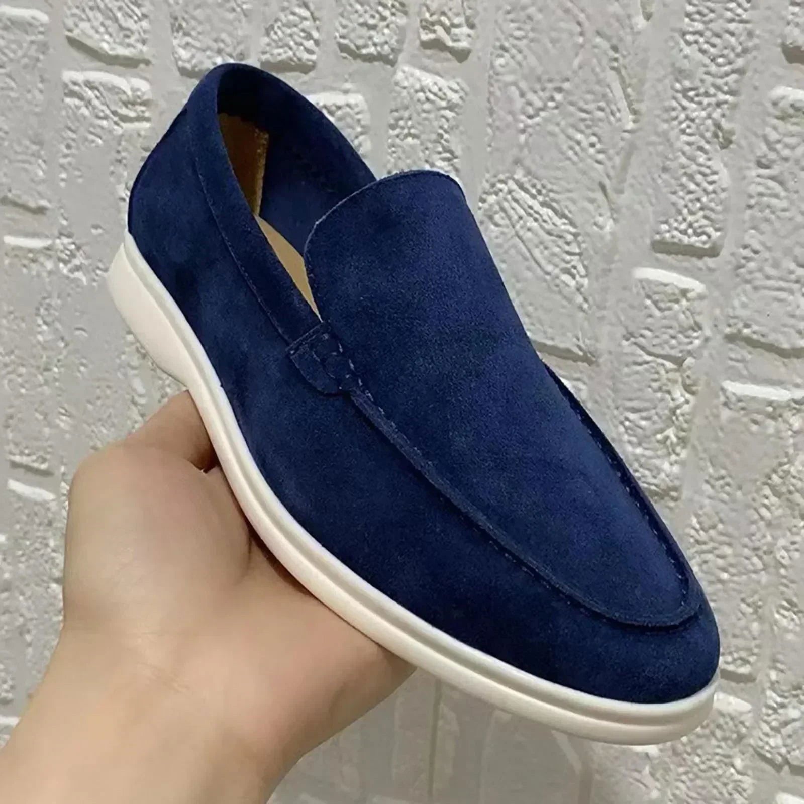 Mocassins Homme Urbain en Daim - Atelier Chaussure