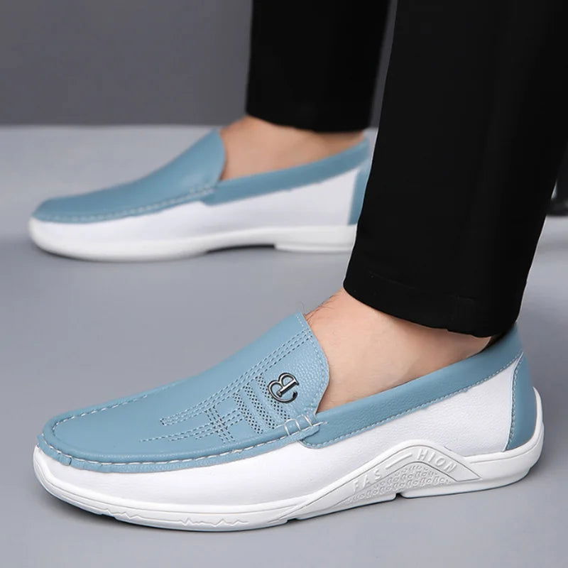 Mocassins Homme en Cuir - Moderne - Atelier Chaussure