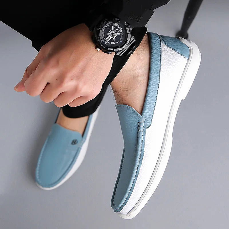 Mocassins Homme en Cuir - Moderne - Atelier Chaussure