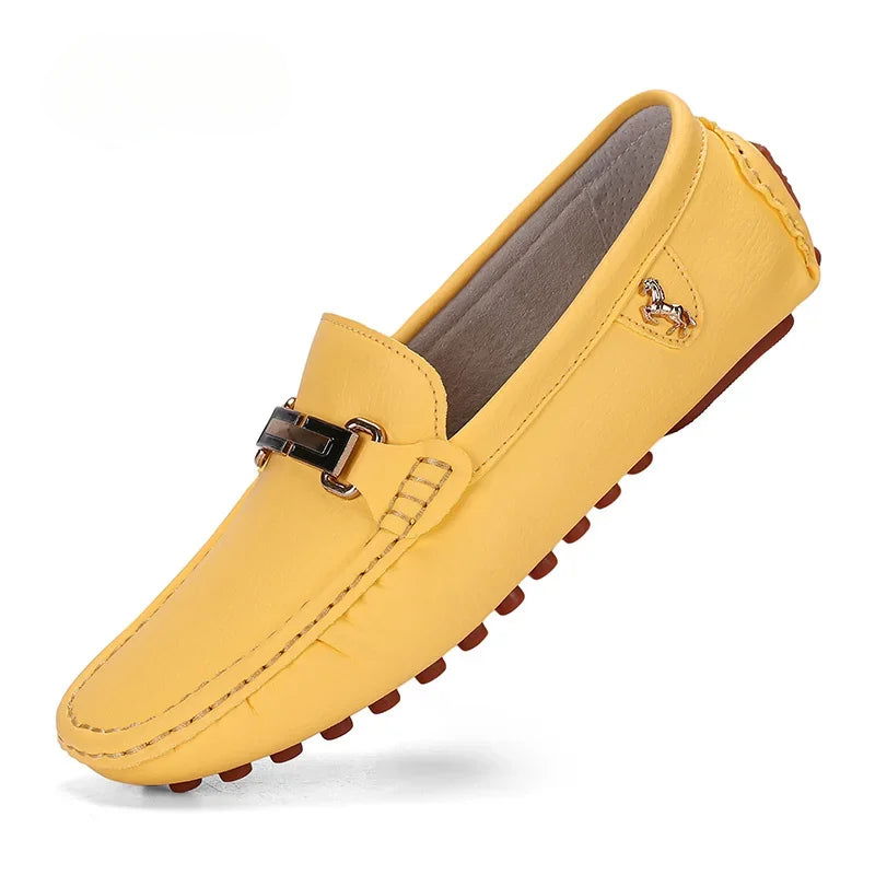 Mocassins Homme en Cuir Chic - Atelier Chaussure