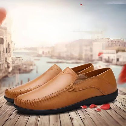 Mocassins Homme en Cuir Souple - Style et Confort au Quotidien - Atelier Chaussure
