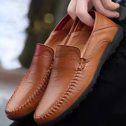 Mocassins Homme en Cuir Souple - Style et Confort au Quotidien - Atelier Chaussure