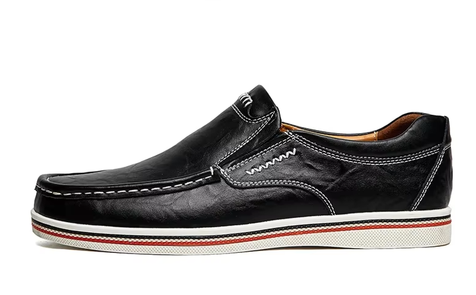 Mocassins Homme en Cuir Sportif Classe - Atelier Chaussure