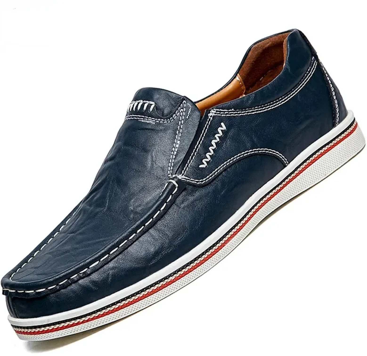 Mocassins Homme en Cuir Sportif Classe - Atelier Chaussure