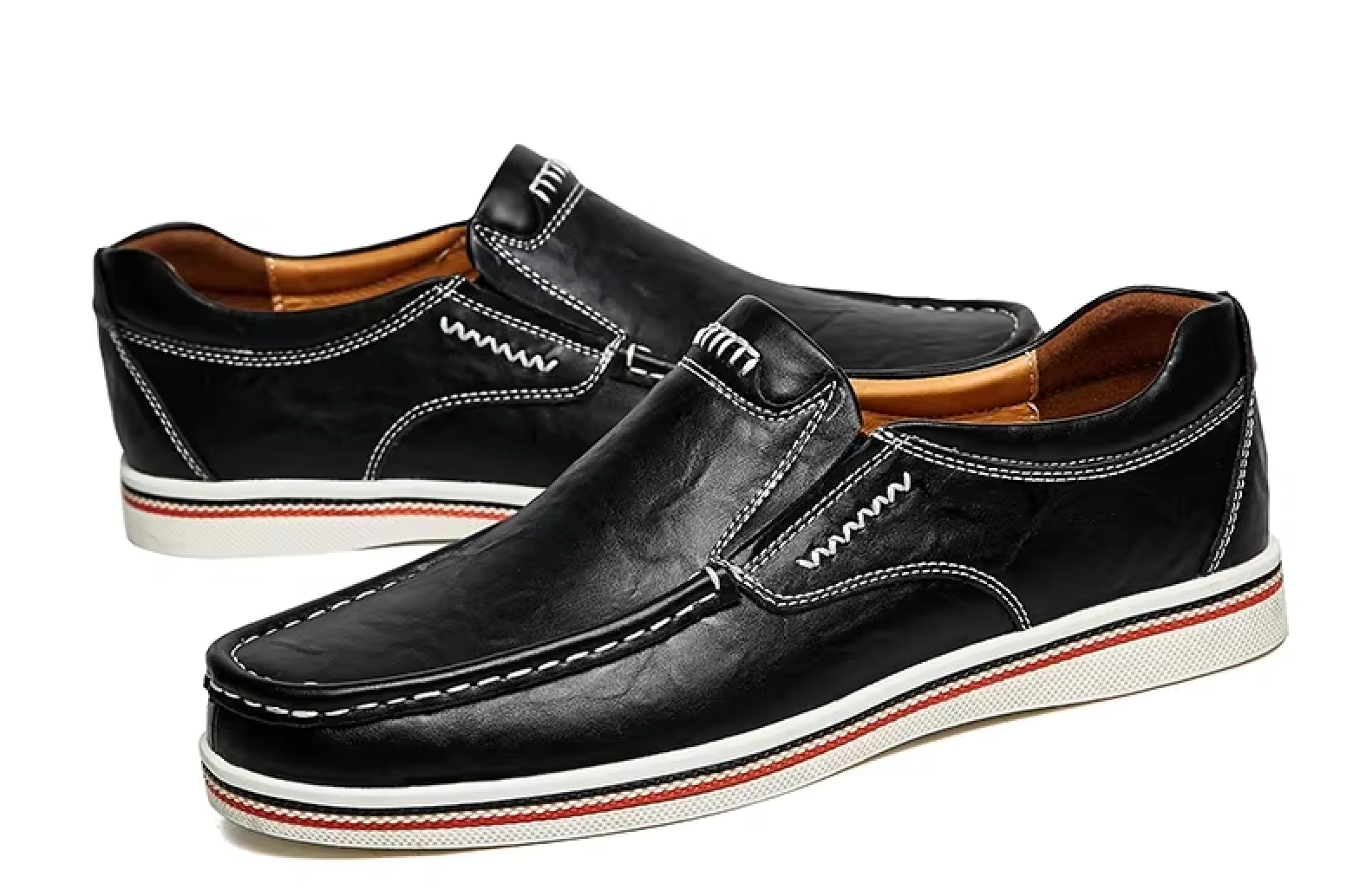 Mocassins Homme en Cuir Sportif Classe - Atelier Chaussure