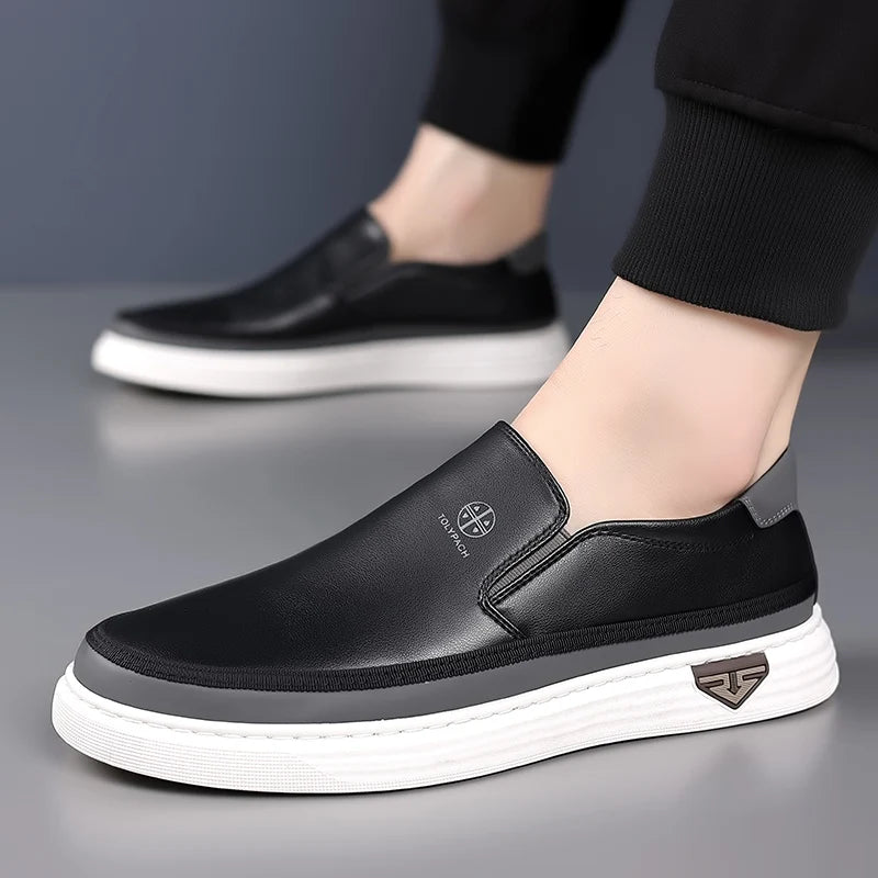 Mocassins Homme en Cuir Sportwear - Atelier Chaussure