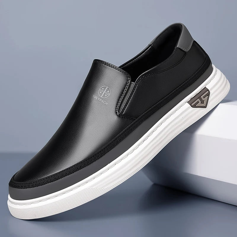 Mocassins Homme en Cuir Sportwear - Atelier Chaussure