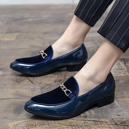 Mocassins Homme en Cuir Verni - Chic & Confort - Atelier Chaussure