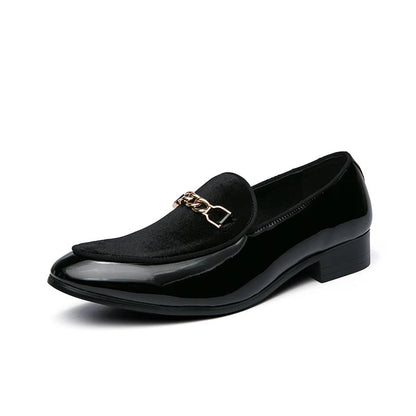 Mocassins Homme en Cuir Verni - Chic & Confort - Atelier Chaussure
