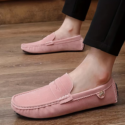 Mocassins Homme en Daim - Audace et Style Décontracté - Atelier Chaussure