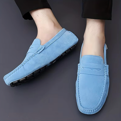 Mocassins Homme en Daim - Audace et Style Décontracté - Atelier Chaussure